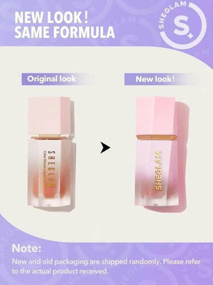 SHEGLAM Makeup - Color Bloom Liquid Blush Matte Finish - Long-wearing Waterproof Gel-Cream Blush with Sponge Tip Applicator (Rose Ritual), 60.0 grams