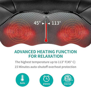 Shiatsu Neck and Back Massager with Soothing Heat