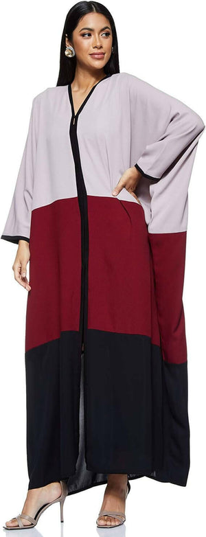 Women's Premium Abaya Made With Fine Fabric, Comes With Matching Hijab Abaya