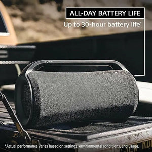 Sony Xg500 X-Series Portable Wireless Speaker, Ip66 Water Resistant And Dustproof, 30 Hours Of Battery Life And Quick Charging, Black, Bluetooth, USB