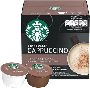 Starbucks Dolce Gusto Cappuccino 12 Capsules