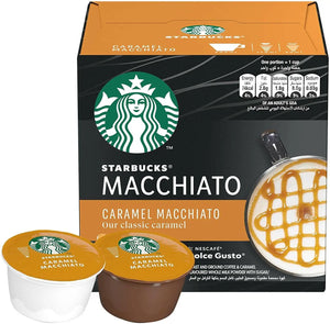 Starbucks Dolce Gusto Caramel Macchiato 12 Capsules