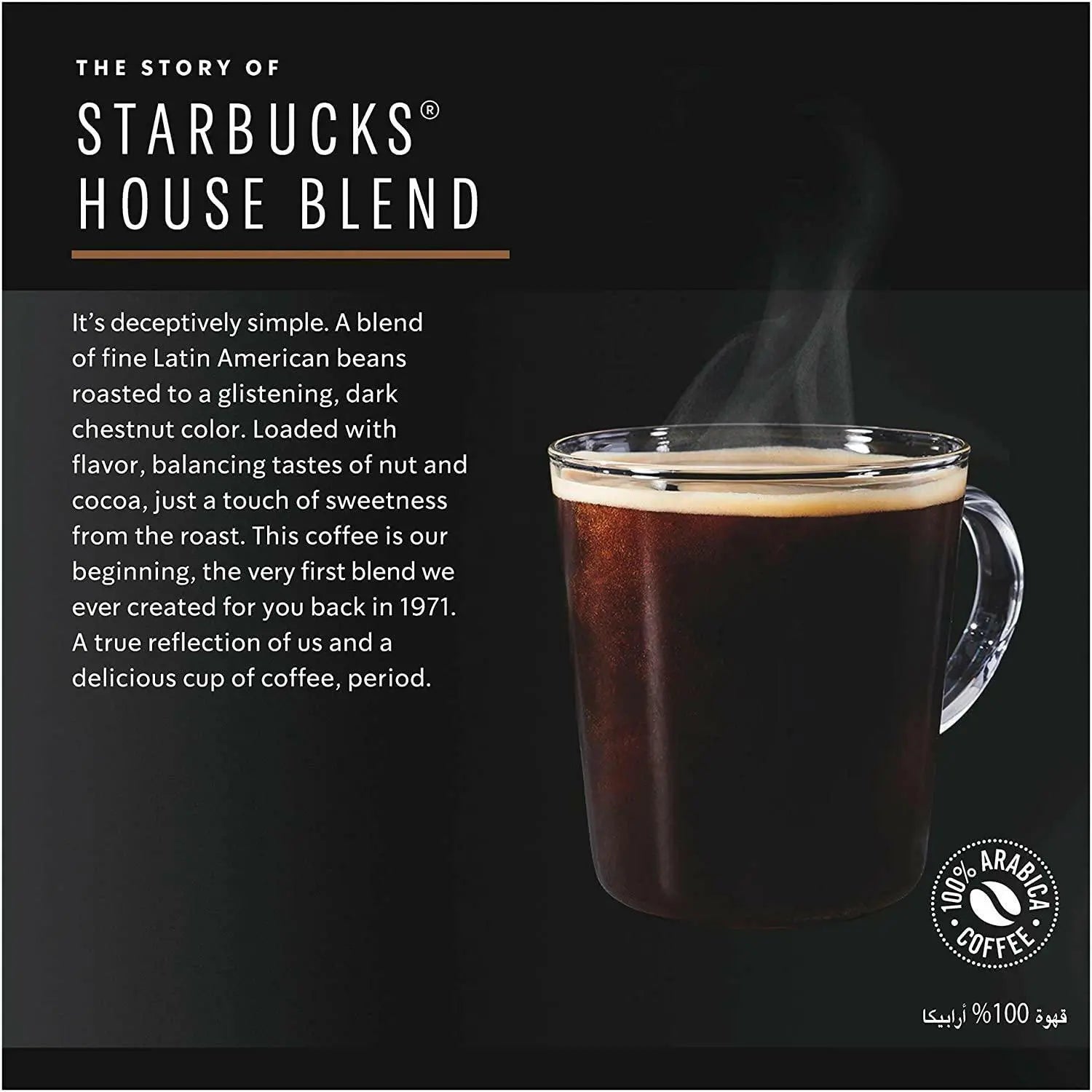 Starbucks Dolce Gusto Medium House Blend 12 Capsules