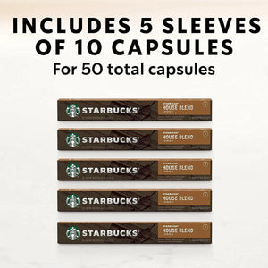 Starbucks House Blend Flavour 10 Count (Pack Of 5)