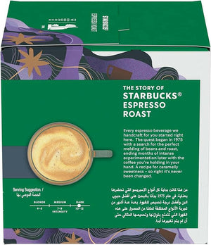Starbucks Espresso Roast By Nescafé Dolce Gusto Box Of 12 Capsules