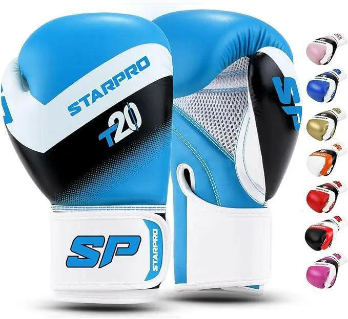 Starpro T20 Boxing Gloves | For Youth Training and Sparring in Boxing Kickboxing Fitness and Boxercise |