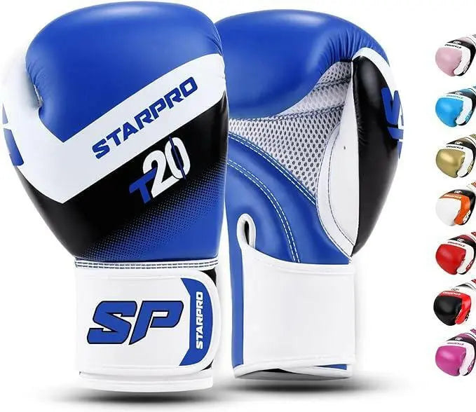 Starpro T20 Boxing Gloves | For Youth Training and Sparring in Boxing Kickboxing Fitness and Boxercise |