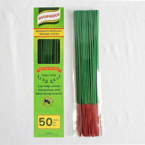 Mosquito Repellent Citronella Incense Sticks/Made with Natural Plant Based Ingredients/Citronella Oil/Rosemary Oil/Sticks 50 Pieces per Box- DEET Free