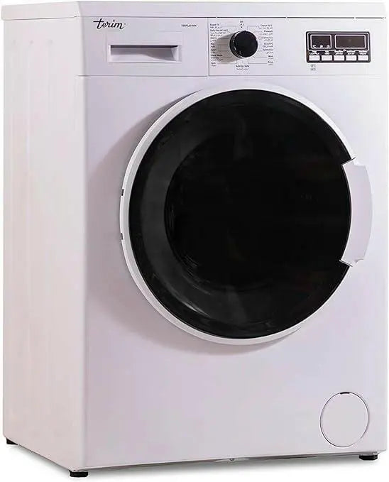Terim 6 Kg Front Load Fully Automatic Washing Machine with Elegant Black Door,1000 RPM, White, Made in Turkey, TERFL610VW 1 Year Warranty