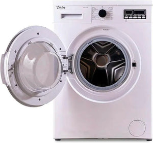 Terim 6 Kg Front Load Fully Automatic Washing Machine with Elegant Black Door,1000 RPM, White, Made in Turkey, TERFL610VW 1 Year Warranty