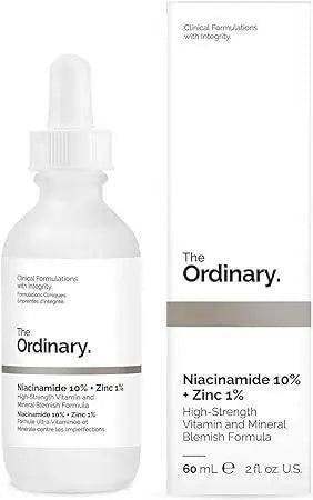 The Ordinary Niacinamide 10% + Zinc 1% 60ml - Reduce the appearance of skin blemishes and congestion