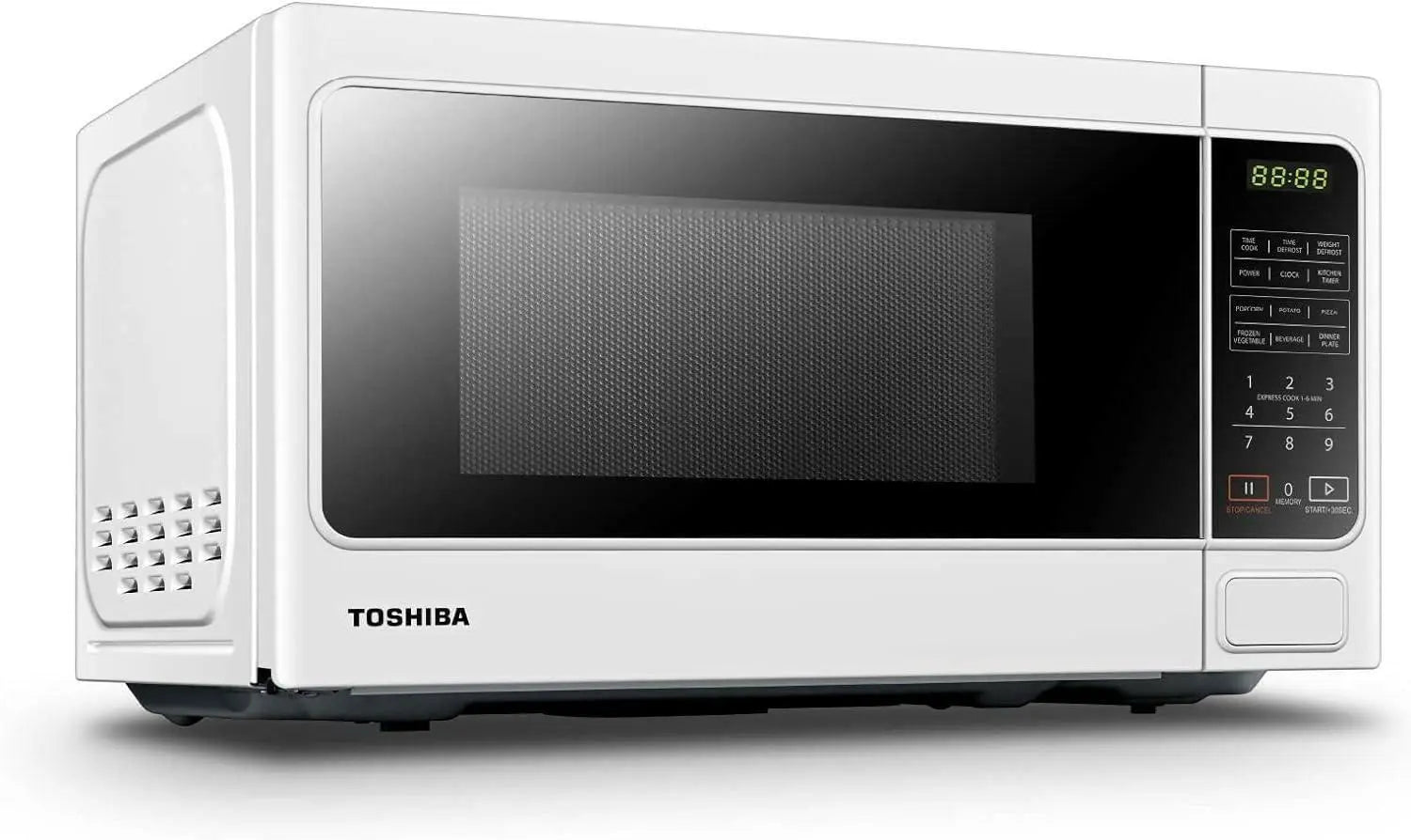 Toshiba 750-800W M Series Digital Solo Microwave Oven, 20 Liter Capacity, White