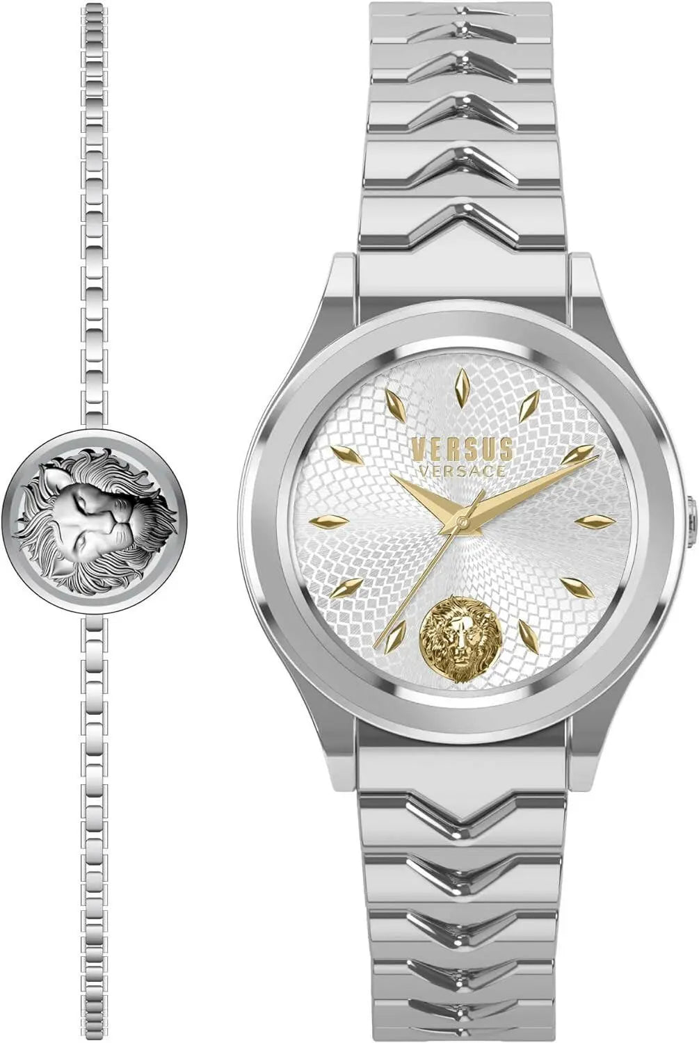Versus Versace Watch For Women - Silver Dial - 25 MM