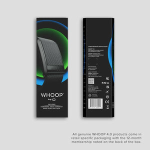 WHOOP 4.0 With 12 Month Subscription – Wearable Health, Fitness & Activity Tracker