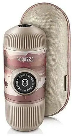 Wacaco - Journey Nanopresso Portable Espresso Maker with Protective Case - Small Travel Coffee Maker, Manually Operated, Perfect for Camping and Office (Autumn)