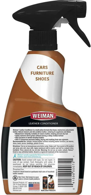 Weiman Leather Cleaner & Conditioner Spray