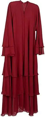 Women's Abaya - Flare Style Abaya. 3 Layers Cut. Latest Trend