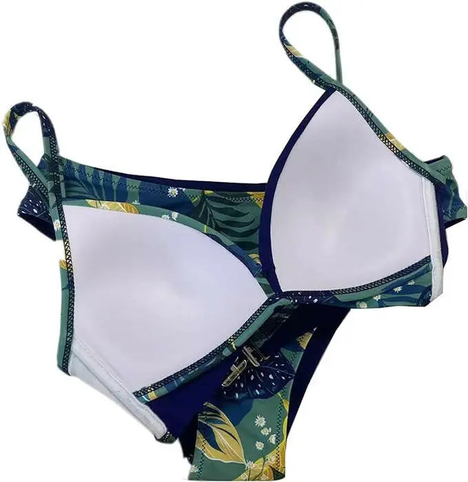 Women's Bikini Swimsuits Push Up Bathig Suit Floral Brazilian Swimwear Swimming Suits
