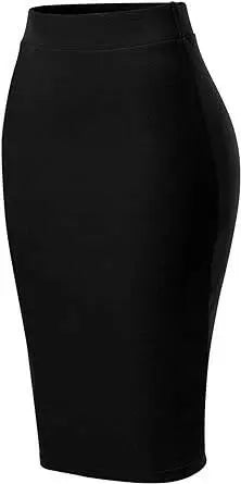 Women's Casual Classic Bodycon Pencil Skirt