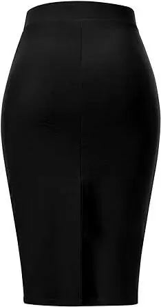 Women's Casual Classic Bodycon Pencil Skirt