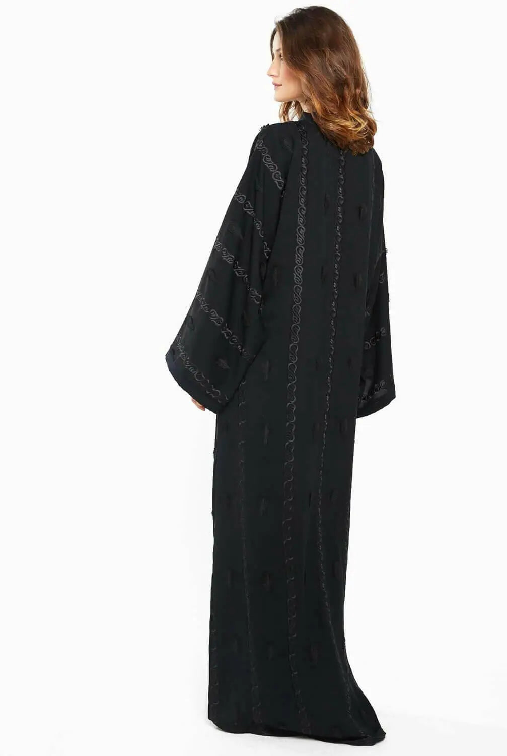 Women's Premium Abaya Made With Fine Fabric, Comes With Matching Hijab