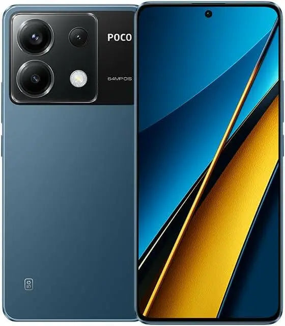 Xiaomi POCO X6 5G (Black 12GB RAM, 256GB ROM) - Vivid 120Hz AMOLED 1.5K display | 64MP large camera sensor with OIS Ultra-wide and macro lenses | 67W turbo charging | SDM7435 Advanced process