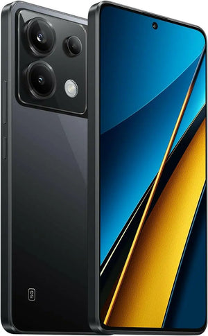 Xiaomi POCO X6 5G (Black 12GB RAM, 256GB ROM) - Vivid 120Hz AMOLED 1.5K display | 64MP large camera sensor with OIS Ultra-wide and macro lenses | 67W turbo charging | SDM7435 Advanced process