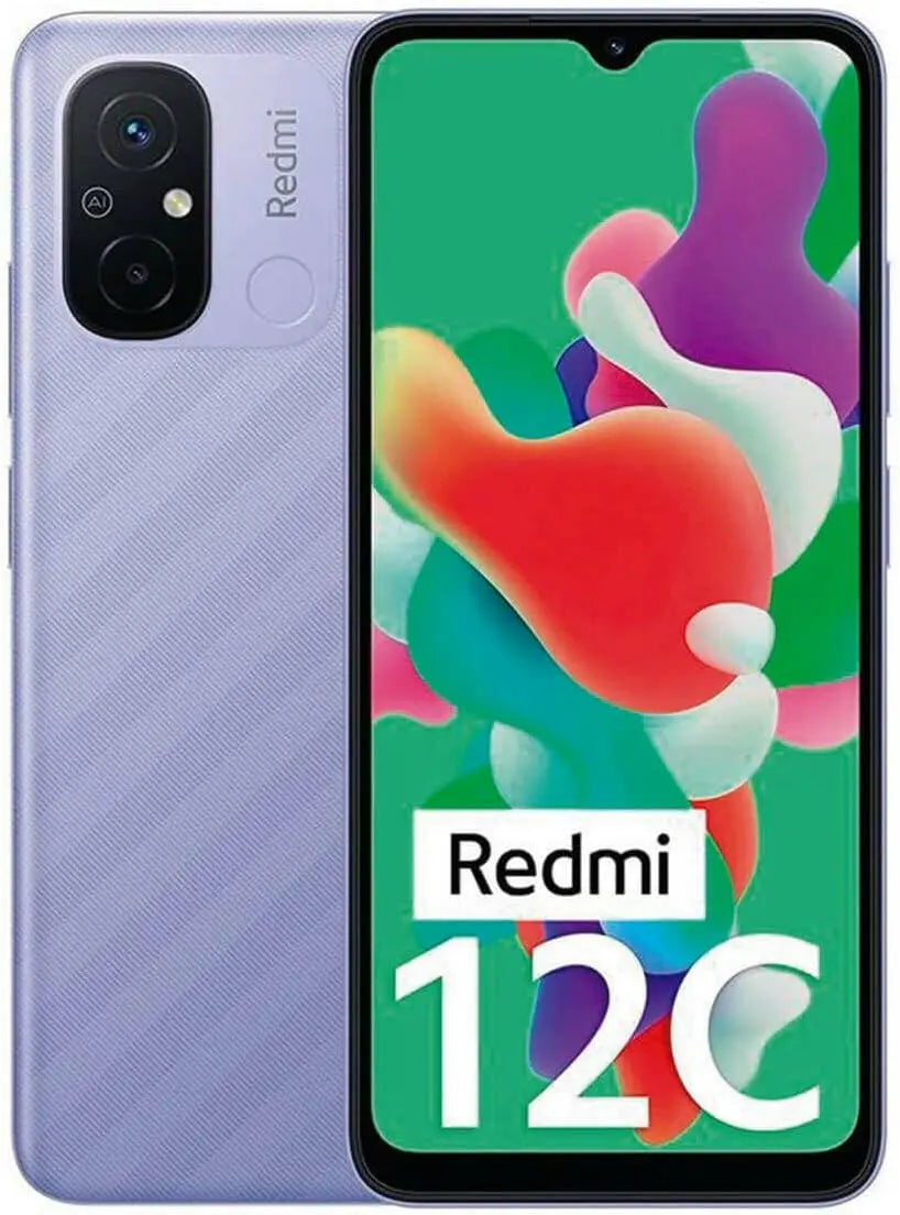 Xiaomi Redmi 12C (Graphite Gray 6GB RAM, 128 Storage) - Powerful MediaTek Helio G85 | Immersive 6.71" HD+ display | 50MP AI dual camera | 5000mAh long-lasting battery