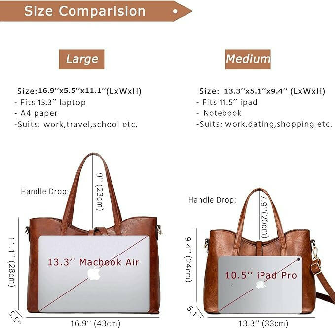 Satchel Purses and Tote Handbags for Women Shoulder Tote Bags Wallets