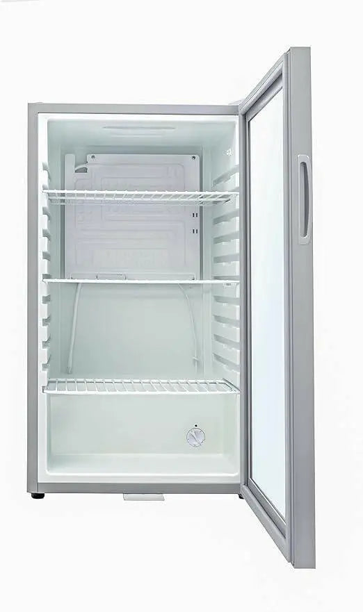 Yamada YCC90G Mini Glass Door Fridge