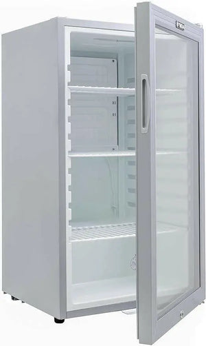 Yamada YCC90G Mini Glass Door Fridge