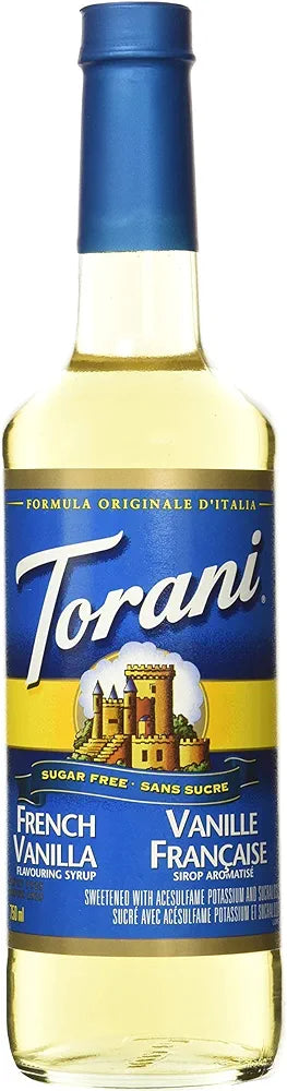 Torani - Sugar Free French Vanilla Syrup - 750ml